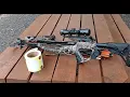 Barnett XP400 crossbow is flat shooting from 20 to 60 yards how to wax and lubricate crossbow