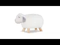 Powell Furniture Animal Stool Sheep No Storage Kids Chair - The Classy Home