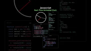 Time in Motion Coding a Real-Time Animated Clock