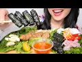 Lagu VIETNAMESE PORK SALAD WRAP (ASMR EATING SOUNDS) NO TALKING | SAS-ASMR