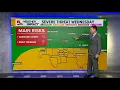 Isolated showers possible thunderstorm this evening St Louis forecast