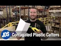 How to Use a Coro Claw to Cut Corrugated Plastic Sheet Stock