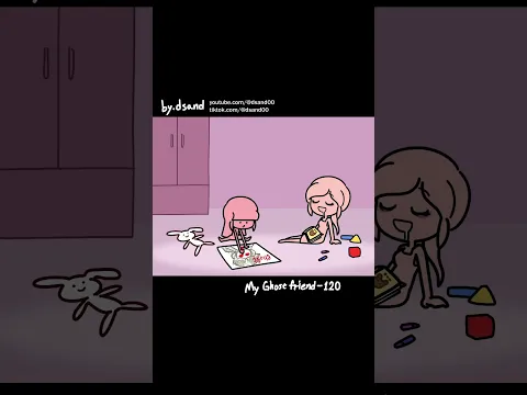 120 - Susie the Cloning Ghost👻👻😶💀  | #myghostfriend #animation #shorts #dsand #anime #cute