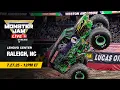 Monster Jam Raleigh NC - 3 Full Event July 27 2025