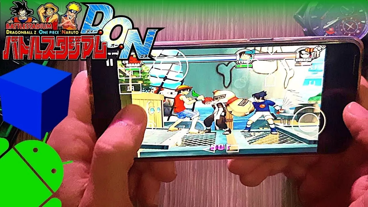 Battle Stadium D.O.N - PS2 Emulator Android Gameplay - Aether SX2 APK - Battle Stadium D Mobile 2022