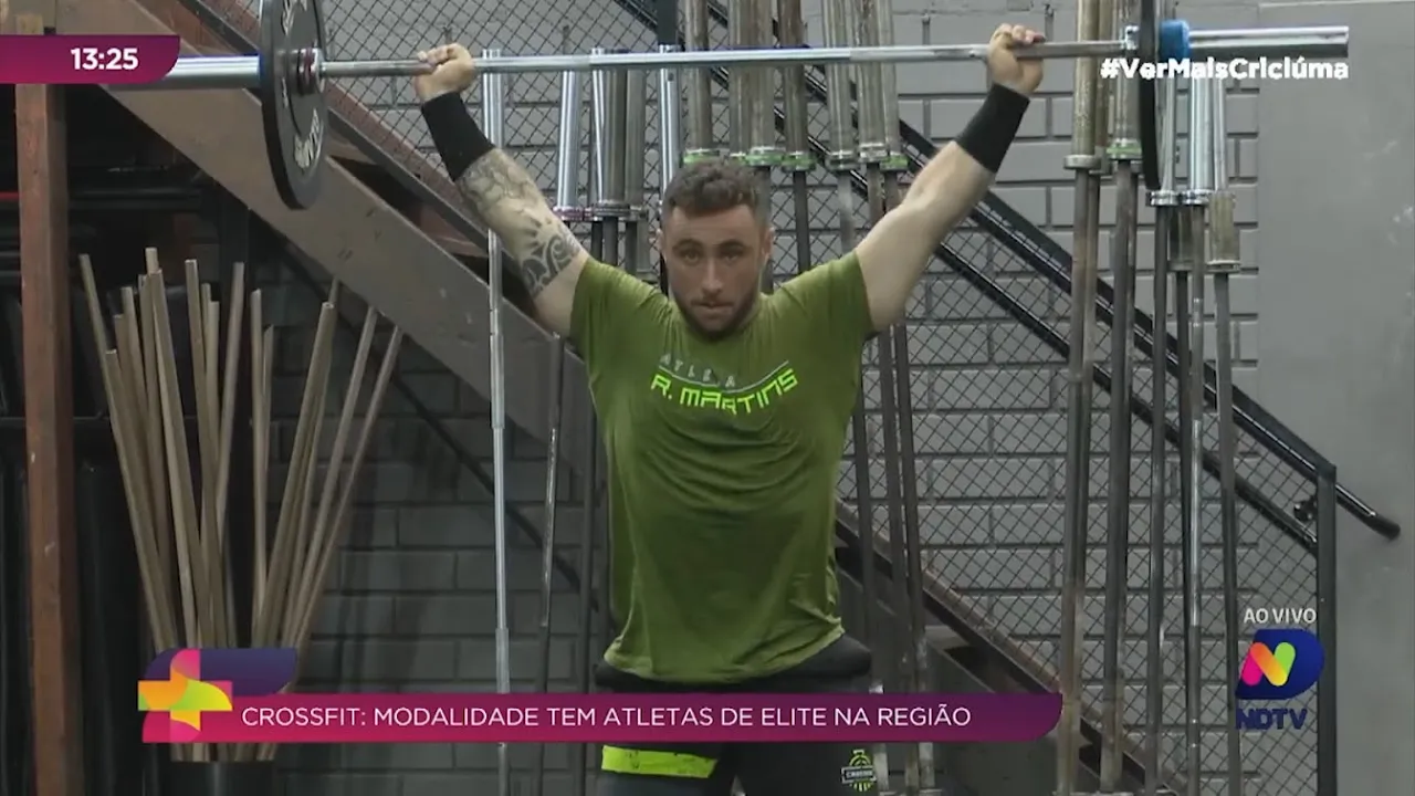 Atletas de elite de crossfit de Criciúma são destaque em competição estadual