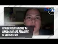Download Lagu Prosekusyon hiniling na simulan na ang paglilitis ni Sara Duterte | TV Patrol