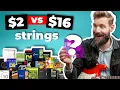Download Lagu Do expensive strings sound better? (The Ultimate String Test!) MP3