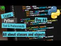 Learn Python Fast and Professionally In 7 Days Day Classes and Objects