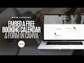 Embed A Calendar Form In Your Canva Website Absolutely FREE