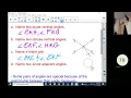 Sect 1 5 Day 1 Angle Relationships