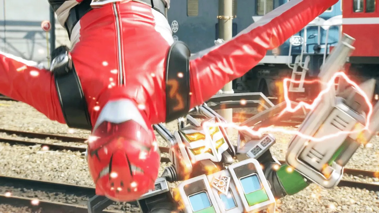 Saindo Dos Trilhos ???? Beast Morphers ⚡ Power Rangers Para Crianças