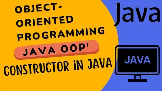 Java Constructor - Introduction and Types Tutorial with Examples Learn Java Programming in Hindi