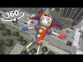 Download Lagu 360° VR Giant Pomni Appear the City!