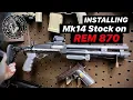 How to Install the Sage EBR Mk14 Stock on a Remington 870 GunGear
