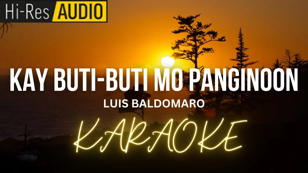 Kay Buti-Buti Mo Panginoon Karaoke | Minus-One | Instrumental