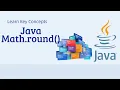 Java Math round Method Explained in Hindi How to Use round in Java