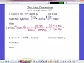 2 Step Mole Conversions