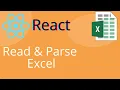 REACT - Read Parse Excel Sheets with SheetJS