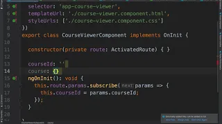Retrieving data from REST Web API in Angular cs5610 sp20 102010