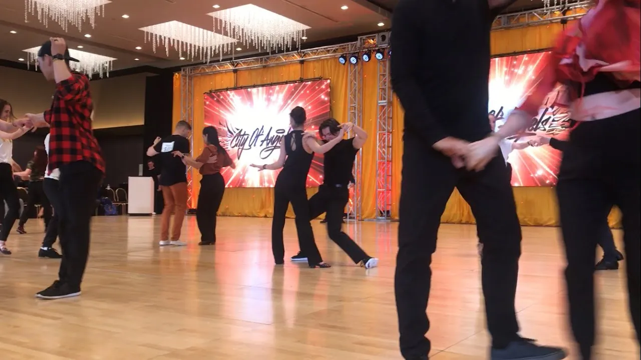 Advanced Strictly 4th Place, City of Angels 2023 - Jaden Pfeiffer & Helen (3/3)