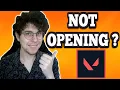 How To Fix Valorant Not Opening 2026