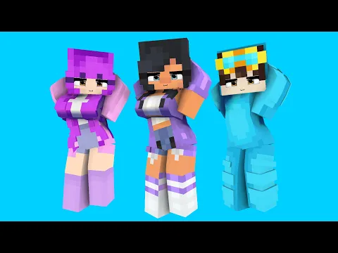 Download MP3 COUPLE DANCE DARLING OHAYO APHMAU CUTE FRIENDS NICO AND ZOEY - MINECRAFT ANIMATION #shorts