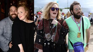 Download Adele gets support from ex-husband Simon Konecki and their son Angelo MP3