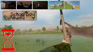 Впервые! Все концовки Скулбоя глазами Мамы и Папы | Schoolboy Runaway