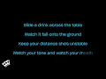 The Backseat Lovers - Watch Your Mouth (Karaoke Version)