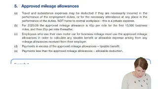 ACCA TX-UK FA2025 Chapter 9 Employment Income part 2 - ACCA TX-UK Lectures