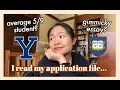 How I actually got into Yale as an international Singaporean Student I read my admissions file