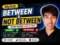 MySQL BETWEEN NOT BETWEEN Explained Filter Data by Range Easily