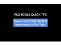 How to use Multi-Timbral Instruments in Pro Tools