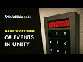 C Events in Unity