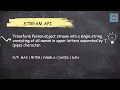 Java 8 Stream API - 36 Transform Person object stream into a single string Most Asked