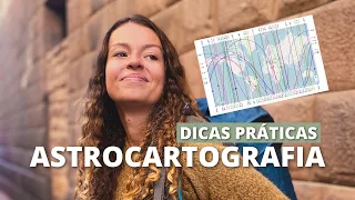 Dicas para entender a ASTROCARTOGRAFIA - Compreenda de uma vez essa vertente da astrologia! (+bônus)