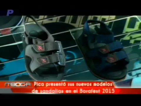 Pica presentó sus nuevos modelos de sandalias en el Borafest 2015