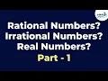 Rational Numbers Irrational Numbers Real Numbers - Part 1 Fun Math Don t Memorise