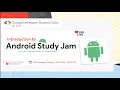 Session 1 Introduction to Android Study Jam