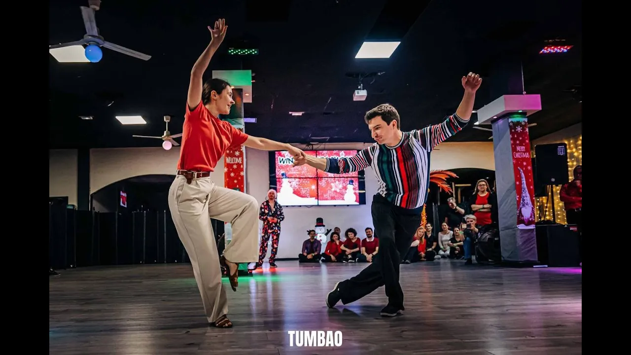 Semion Ovsiannikov & Maria Elizarova West Coast Swing ProShow at Winter Crazy Swing 2023, Paris