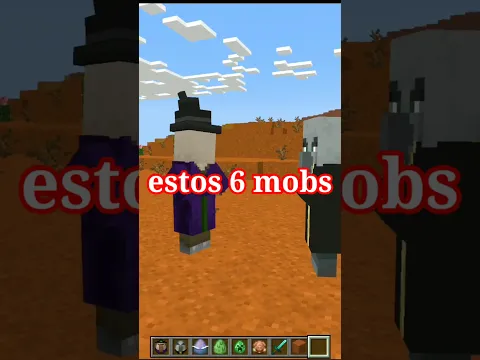El único mob que puede sobrevivir a la lava sin ser inmune a ella! #shorts #minecraft