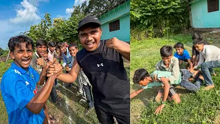 Kabbadi Match Challenge 😲 Zeeshan VS Nabi 🔥 Kon Jeetega ?