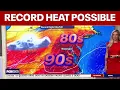 DC weather Record high temperatures possible Wednesday