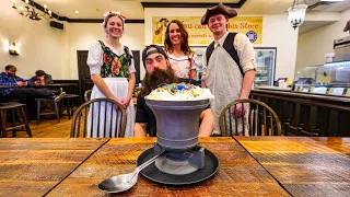 THE ICE CREAM CHALLENGE SO BIG THEY CALLED A DOCTOR FOR THE LAST GUY TO ATTEMPT IT BeardMeatsFood