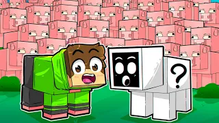 VIDA de PORCO no Minecraft!