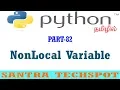 Non-Local Variables in Python Python Tutorial in Tamil
