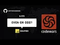 Even or Odd - 8 kyu