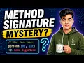 Method Overloading in Java Why Return Type Doesn t Matter Hindi