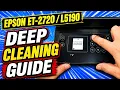 Epson ET-2720 L5190 Power Cleaning Fix All Printing Problems